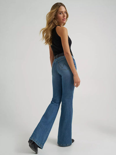 Wrangler Women's Bespoke High Rise Flare Jean