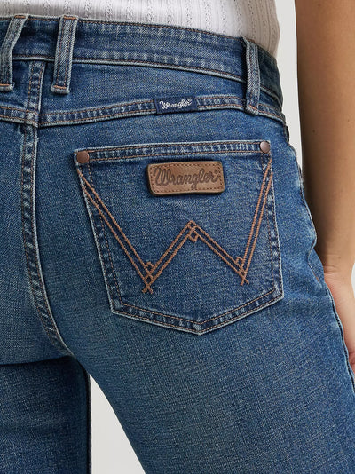 Wrangler Women's Retro Mae Mid Rise Jean