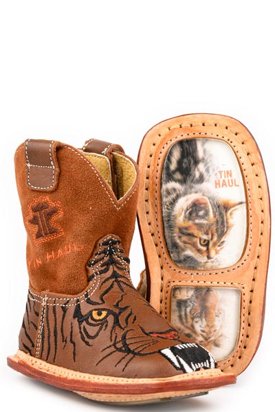 Tin Haul Infant's Wild Tiger Western Boot