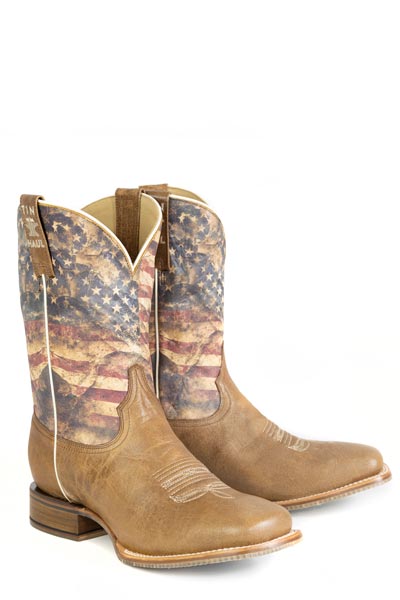 Tin Haul Men's Freedom Isn't Free Western Boot