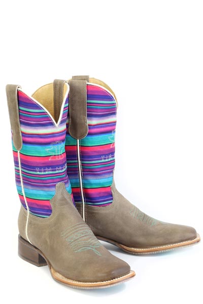Tin Haul Women's "Sunset Serape" Western Boot