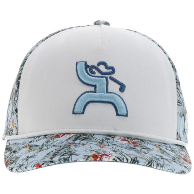 Hooey "Cowboy Golf" Floral Pattern Cap