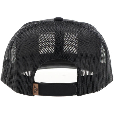 Hooey "Liberty Roper" Leather Patch Hat - Black