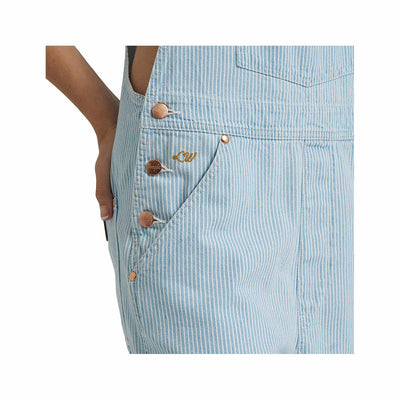 Wrangler Women's Lainey Wilson Denim Stripe Overalls
