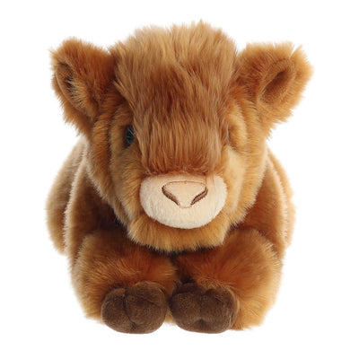 Aurora - Miyoni Tots - Highland Cow Calf Stuffed Animal
