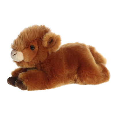 Aurora - Miyoni Tots - Highland Cow Calf Stuffed Animal