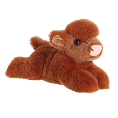 Aurora - Mini Flopsie - 8" Highland Cow Calf Stuffed Animal