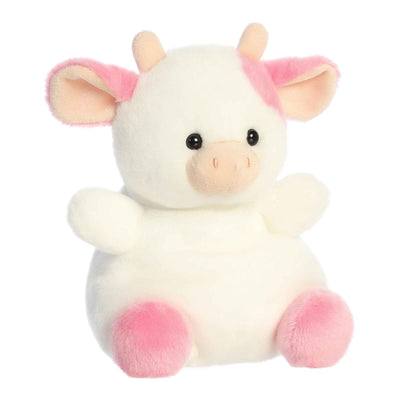 Aurora - Palm Pals - Belle Strawberry Cow Stuffed Animal