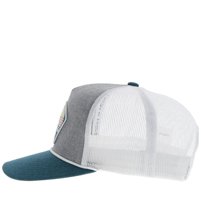 Hooey "Punchy" Teal Patch Cap