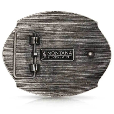 Montana Silversmith Cowboy Up Bull Rider Buckle