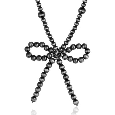 Montana Silversmith Forever Tide Beaded Bow Necklace