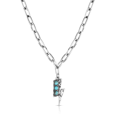 Montana Silversmith Desert Lightning Turquoise Necklace