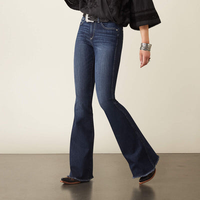 Ariat Women's R.E.A.L. High Rise Reagan Flare Jean