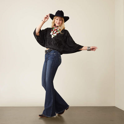 Ariat Women's R.E.A.L. High Rise Reagan Flare Jean