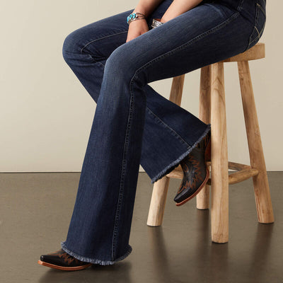 Ariat Women's R.E.A.L. High Rise Reagan Flare Jean