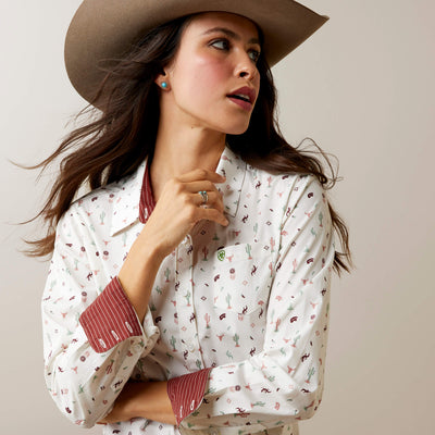 Ariat Women's Wrinkle Resist Kirby Stretch Shirt
