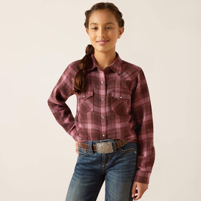 Ariat Girl's Plaid Shirt