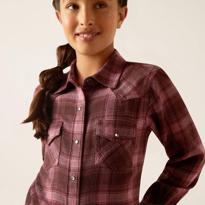 Ariat Girl's Plaid Shirt