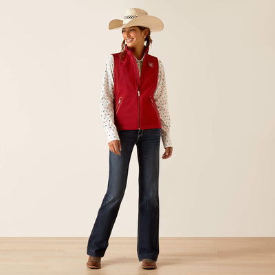 Ariat Women's New Team Softshell Vest