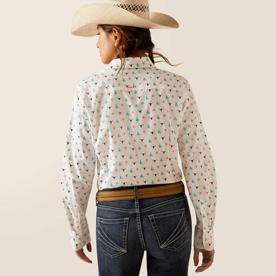 Ariat Women's Wrinkle Resist Team Kirby Shirt