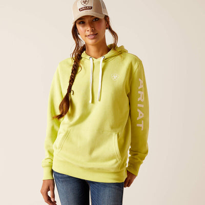 Ariat Women's Celery Green Logo Hoodie
