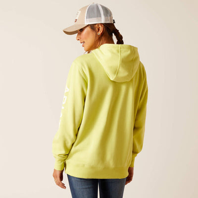 Ariat Women's Celery Green Logo Hoodie