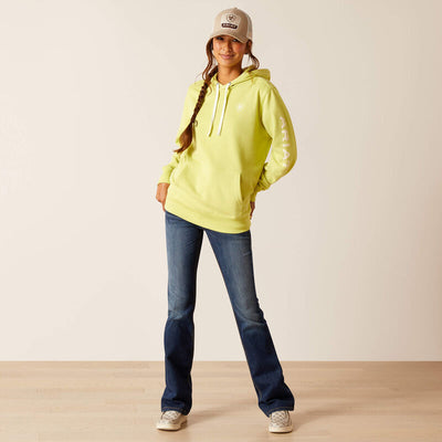 Ariat Women's Celery Green Logo Hoodie