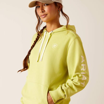 Ariat Women's Celery Green Logo Hoodie