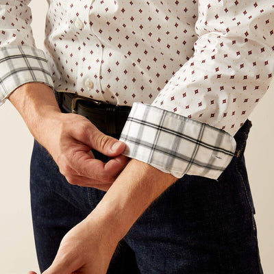 Ariat Men's Wrinkle Free Ross Classic Fit Shirt