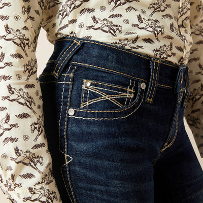 Ariat Girl's Aline Boot Cut Jean
