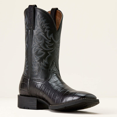 Ariat Men's Sport Latigo Wide Square Toe Cowboy Boot