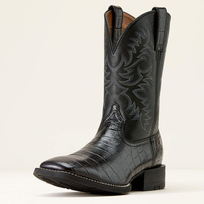 Ariat Men's Sport Latigo Wide Square Toe Cowboy Boot