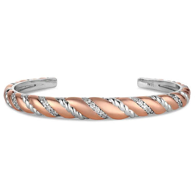 Montana Silversmith Draped in Light Crystal Cuff Bracelet