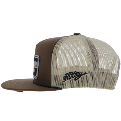 Hooey "Cactus Ropes" Texas Brown Cap