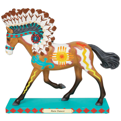 Enesco "Rain Dancer" Trail of the Painted Ponies Figurine