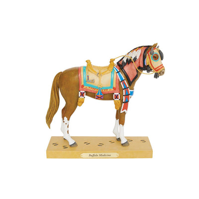 Enesco "Buffalo Medicine" Trail of The Painted Ponies Figurine