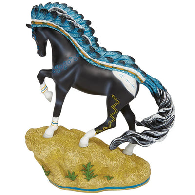Enesco "War Bonnet" Trail of the Painted Ponies Figurine