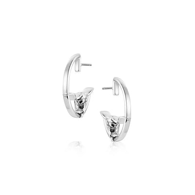 Montana Silversmith Western Silhouette Longhorn Earrings