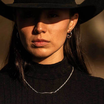 Montana Silversmith Western Silhouette Longhorn Earrings