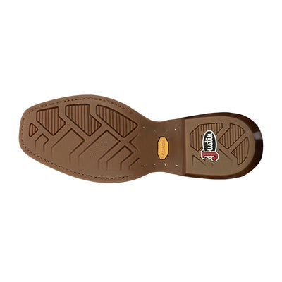 Justin Men's Cowboy Town Suede Cowboy Boot