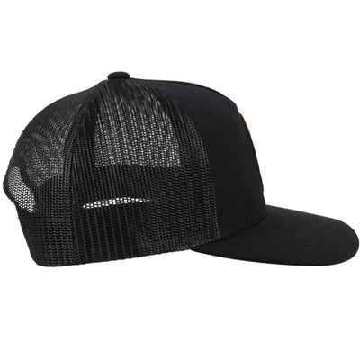 Hooey "Spur" Black Cap
