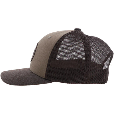 Hooey "Primo" Circle Patch Cap - Brown