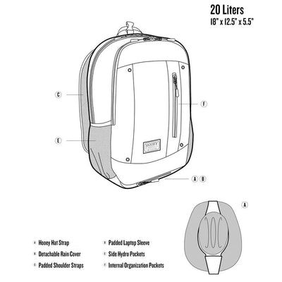 Hooey "Rockstar" Flag Backpack