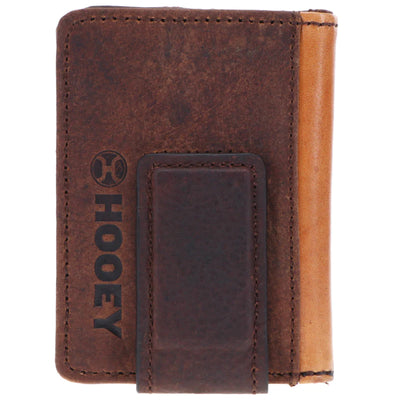 Hooey "Grayson" Bifold Money Clip Wallet