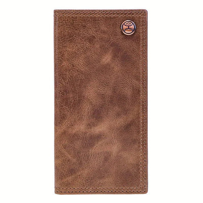 Hooey Classic Smooth Brown Rodeo Wallet