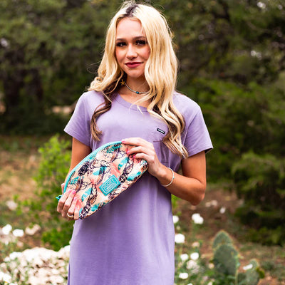 Hooey "Topawa Feather" Small Accessory Bag