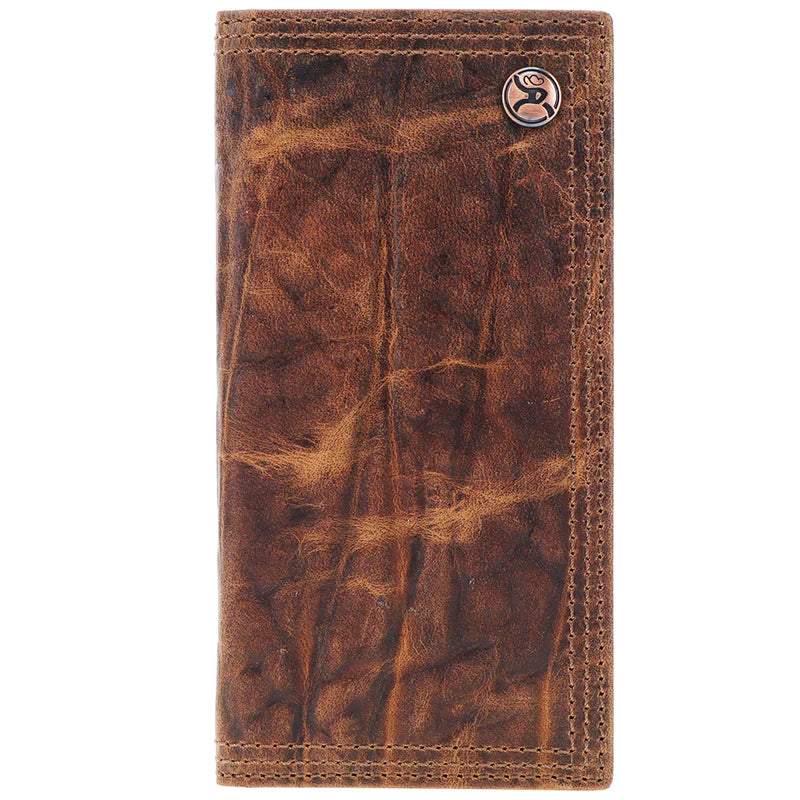 Hooey Prime Time Smooth Brown Rodeo Wallet