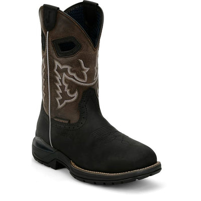 Justin Men's Chase 11" Waterproof Nano Comp Toe Work Boot