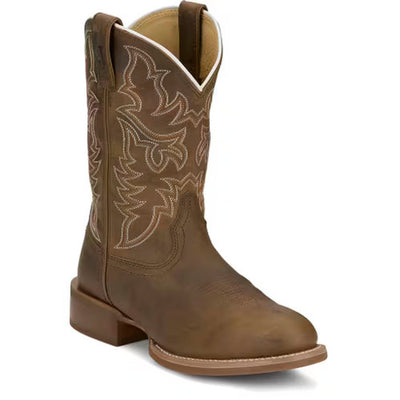 Justin Men's Wild Bill Brown Cowboy Boots