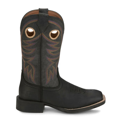 Justin Women's Demeter Wide Square Toe Western Boot